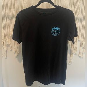 Maui & Sons Shark Logo Skate Beach Surf Tee Size M UNISEX